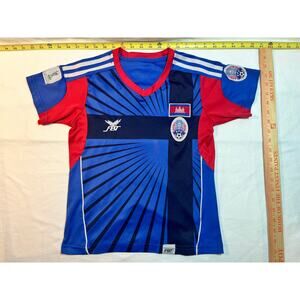 Cambodia U-20 World Cup 2015 Soccer Jersey – Youth XL – FBT – Collectible